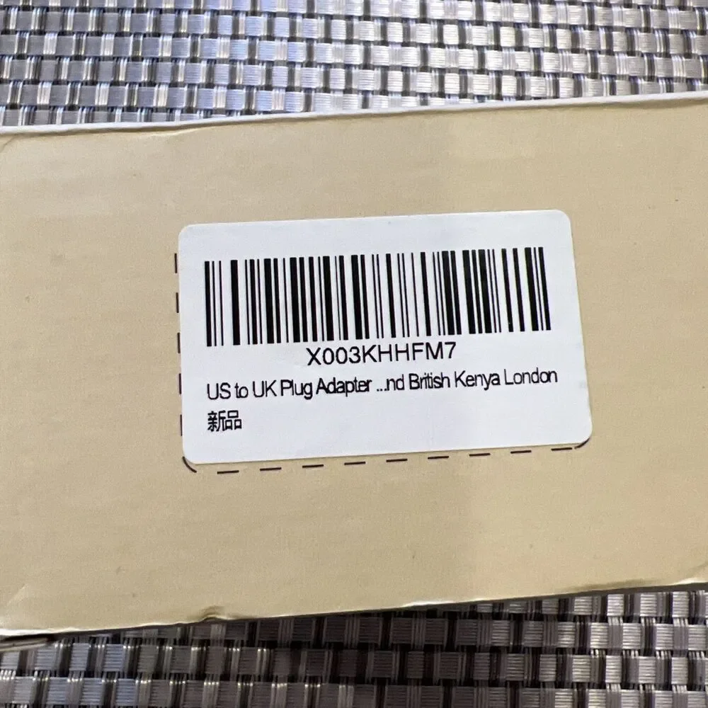 Power Adapter Tessan US to UK Model TS-161-UK-C 2 Pack NEW